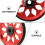 set ruote per bici pieghevole easy wheel 6