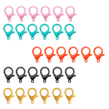 30 stuks plastic kreeftklem haken met draaisluiting diy accessoires