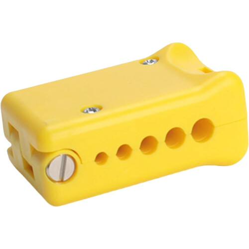 Optical Cable Strippers 2.9-6.8mm Range, 5-Hole Fiber Optic Stripper, Portable Handheld Slitter Tool For Office Use 2