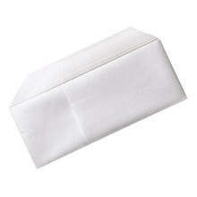 Disposable Pocket Napkins 50Pcs White Serviettes For Weddings Parties Events Elegant Design With Silverware Pocket