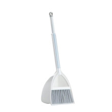 Small Broom and Dustpan Pretend Play Cleaning Plastic Housekeeping Helper Smooth Safe Surface Montessori Gift