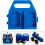 Battery Storage Bracket 4 Compartments Sturdy Multipurpose Battery Storage Shelf Tool Organizer For Household Workbench 3