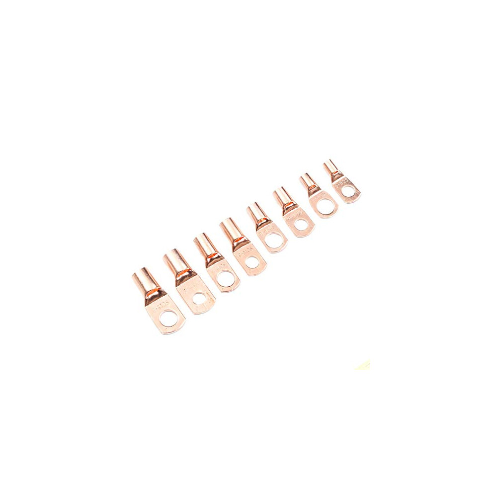 Sc Bare Battery Lug Terminals Ring, Tinned Copper Tube Lug, Seal Wire Connectors, Bare Cable Crimp Soldered, 60/220/260 9016109439710