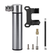 Bike Air Pumps Compact Lightweight Durable Ergonomic Handle For Bicycles Balls Basketballs Inflatables Includes Bracket
