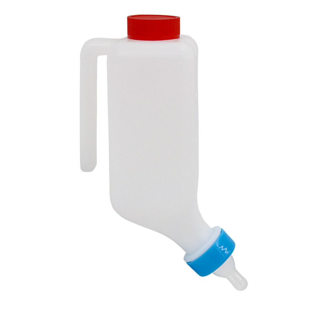Sheep Milk Bottle 500Ml 800Ml 1000Ml With Handle Lamb Feeding Bottle For Farm Livestock Care