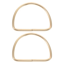 2 d-ring metall griff für clutch diy schnalle