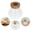 2 -terrarien 480 ml mit korkverschluss für 11