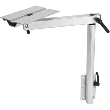 Foldable RV Table - 360-Degree Rotating Aluminum Alloy Removable Table Leg, For RVs, Motorhomes, Caravans, And Yachts