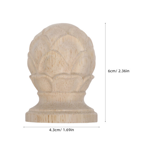 2 Stuks Eindstuk Set: 1,7" X 2,36" Bedframe Afdekking 2