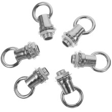 6er-pack deckenhaken mit ringschraube für leuchten