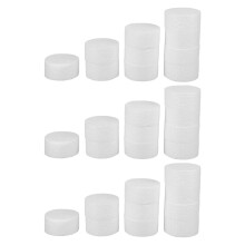 30 schuimcirkels polystyreen 5x2,5 cm voor diy beeldhouwen modelleren
