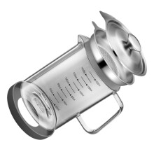 1pc Glassölfilter Können Ölfilteröl Lagerbehälter (Transparent)