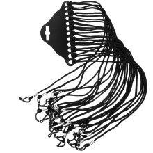 Brillenband Nylon, Schwarz, 12