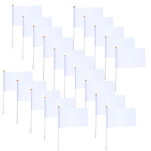 20 handkurbel- weiß für schiedsrichter