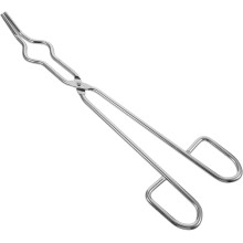 35 cm Tiegelzange aus verchromtem Stahl für Laborversuche