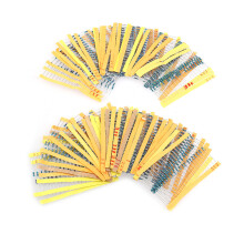 1460Stk Elektronik Widerstands-Kit 1/4W Metallfilm 73 Werte Bunt