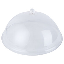 1 essenshaube transparent rund 30 cm kuchenglocke
