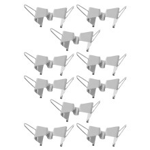 Wet Canvas Clamps 10 Stk. Metall Halter Für Ölgemälde Silber