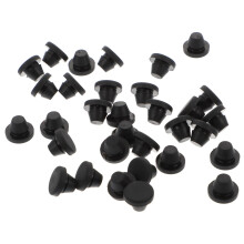 50St Taper Shape Tischfüße Matte Füße Kappen Rutschfeste Stopfen