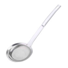 Stainless Steel Oil Filter Spoon Practical Soybean Milk Juice Strainer