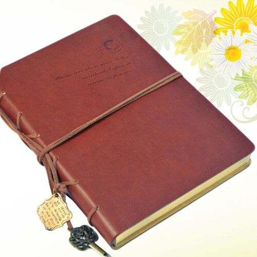 Schnur Notizblock Notizbuch Tagebuch Coffee 2