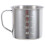 Becher Tasse Trinkgläser Silber 1