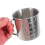 Becher Tasse Trinkgläser Silber 4