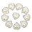 10 Strass Schmuck Schnalle 1