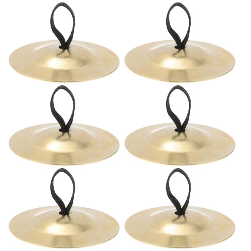 6pcs/ 3pairs Kupfer Percussion Instrument Finger