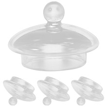 4 Gesundheitstopfdeckel Glasfilter Haushalt