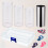 gitarren picks set celluloid mit box 9