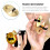 6pcs/ 3pairs Kupfer Percussion Instrument Finger 3
