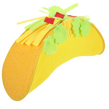 Creative Multi Color Taco Hat for Kids Performance and Party Fun
