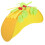 Creative Multi Color Taco Hat for Kids Performance and Party Fun 1