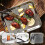 Worgeous Platte Servierplatte Silber 1 8
