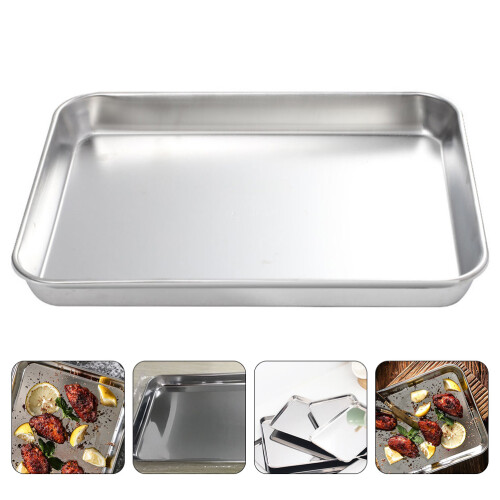Worgeous Platte Servierplatte Silber 1 2