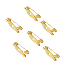 200 1,5 cm goldene broschennadeln mit bügelverschluss für schmuckdiy