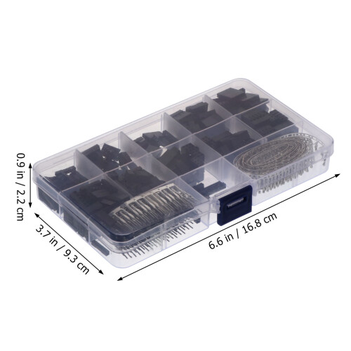610 Stücke 2.54mm Breadboard Draht Kit Pitch Kabelstecker 1