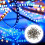 Raindrops 200 Runde LED-Lichtleiste Schwarz Stab 3