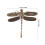 Dragonfly Schrankknöpfe Garderobe Türgriff 3