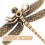 Dragonfly Schrankknöpfe Garderobe Türgriff 8