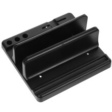 Melantax 1 X Vertikaler Laptopständer, Pro Kompatibel (Schwarz)