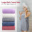 5 Handtuchwaschlappen Polyester Strandgeschenk 5
