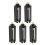 5Stk Kompakter 3 Aaa Batteriehalter ABS Schwarz Batteriekasten 8