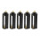 5Stk Kompakter 3 Aaa Batteriehalter ABS Schwarz Batteriekasten 5