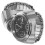 Ring Uhr Rund Mit Elastischem Band 1