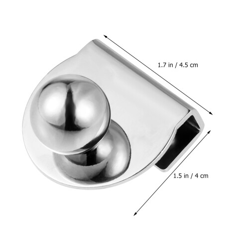 Verdickter Glasgriff Handhaben Eisen 1