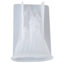 Schloss Silikonform Kristall Epoxid Kieselgel Schalung 3d