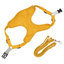 2pcs Pet Harness Leash Set Adjustable Pet Harnesses Vest Traction Rope