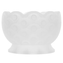 1Stk Silikonform DIY Schale Weiß Robustes Handgemachtes Relief Mold
